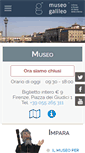 Mobile Screenshot of museogalileo.it